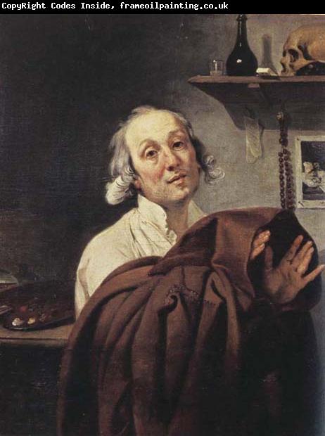 Johann Zoffany Self-Portrait as a Monk